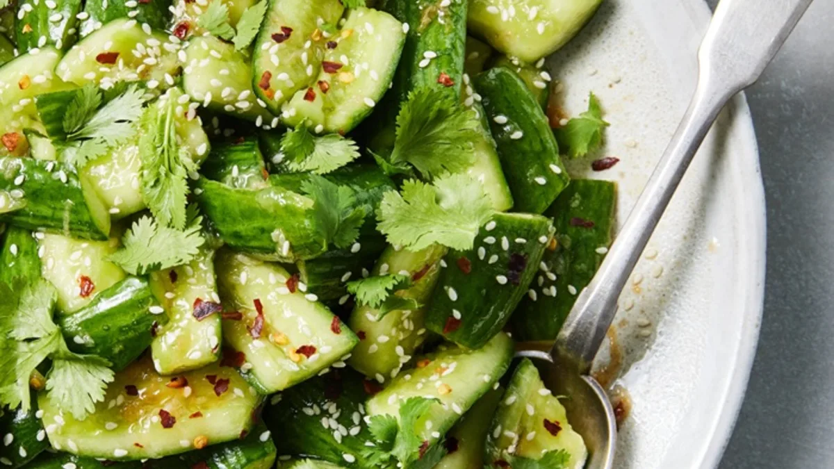 Sesame Cucumber Salad