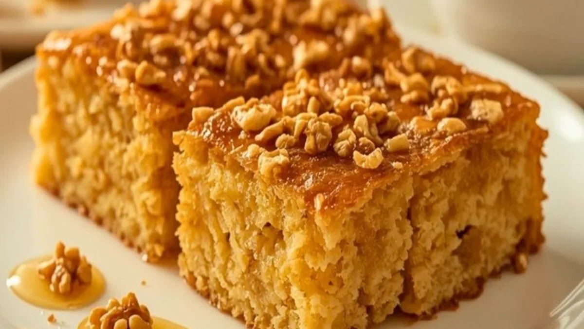 Shendetlie Honey and Nut Cake