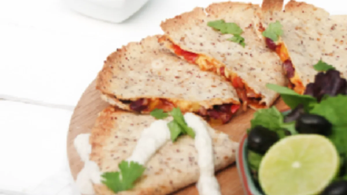 Spicy Vegan Quesadillas