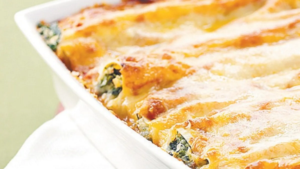 Spinach & Ricotta Cannelloni