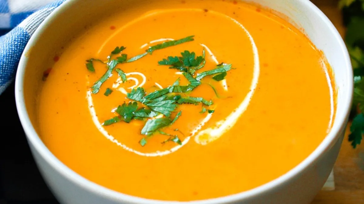 Thai pumpkin soup