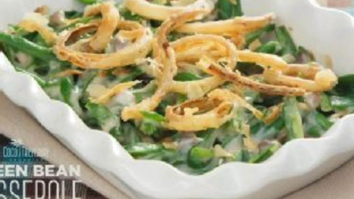 Vegan Green Bean Casserole