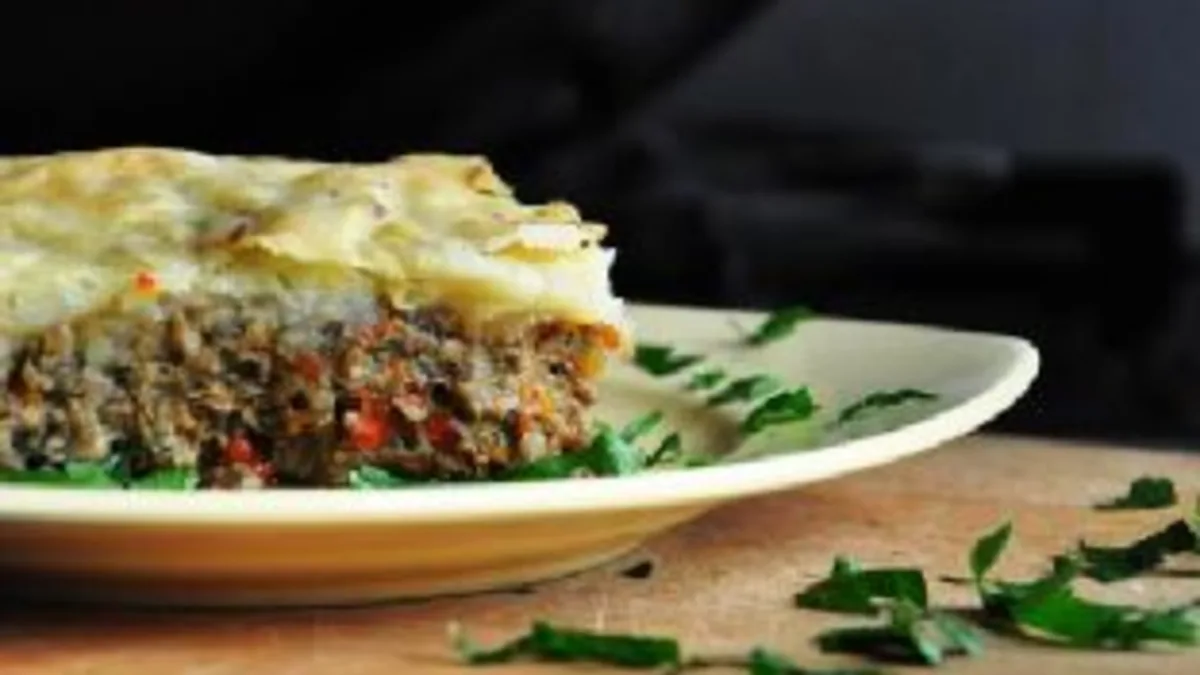 Vegetarian Mushroom Shepherd's Pie