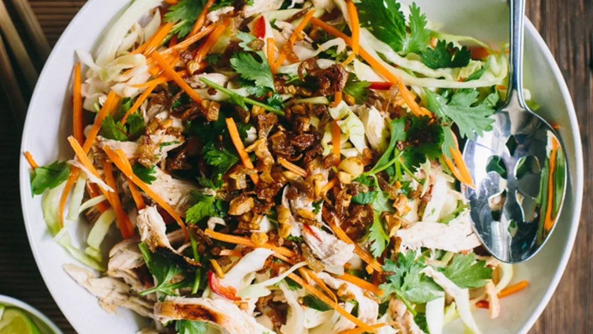 Vietnamese chicken salad